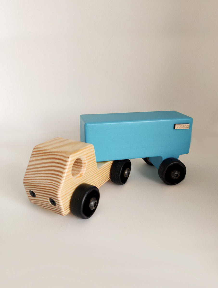 JACK I Wooden Toy Truck I best for open-ended play & motor skill development I 2 years+