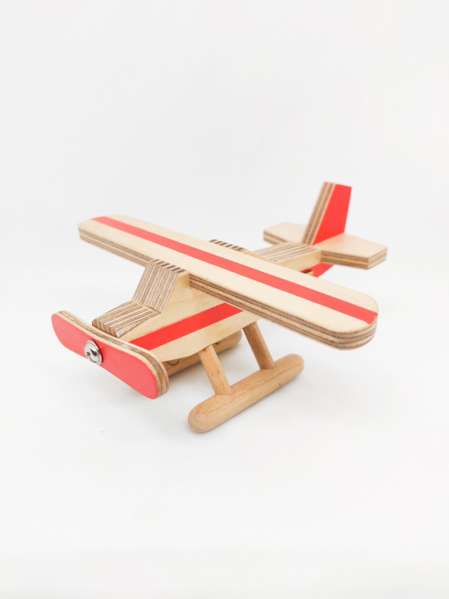 AMELIA, the Airplane I wooden toy plane I vehicle toy for open ended play I 12 months+