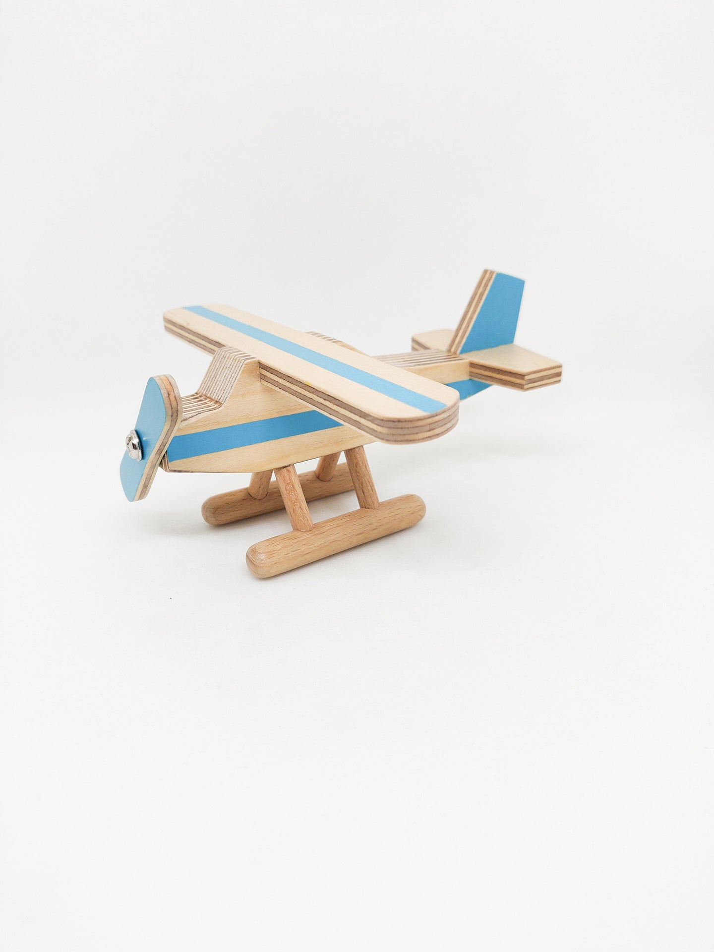 AMELIA, the Airplane I wooden toy plane I vehicle toy for open ended play I 12 months+