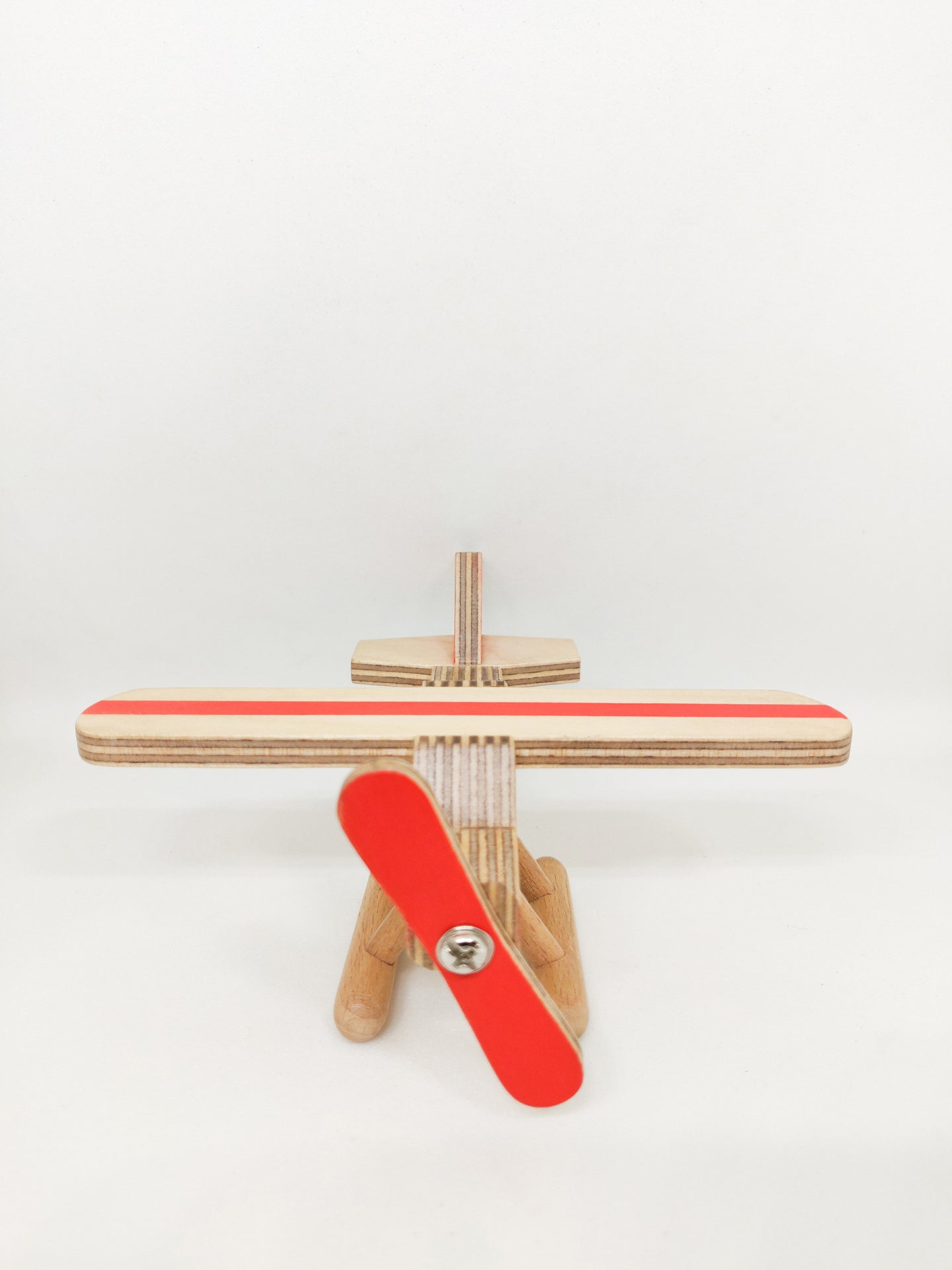 AMELIA, the Airplane I wooden toy plane I vehicle toy for open ended play I 12 months+