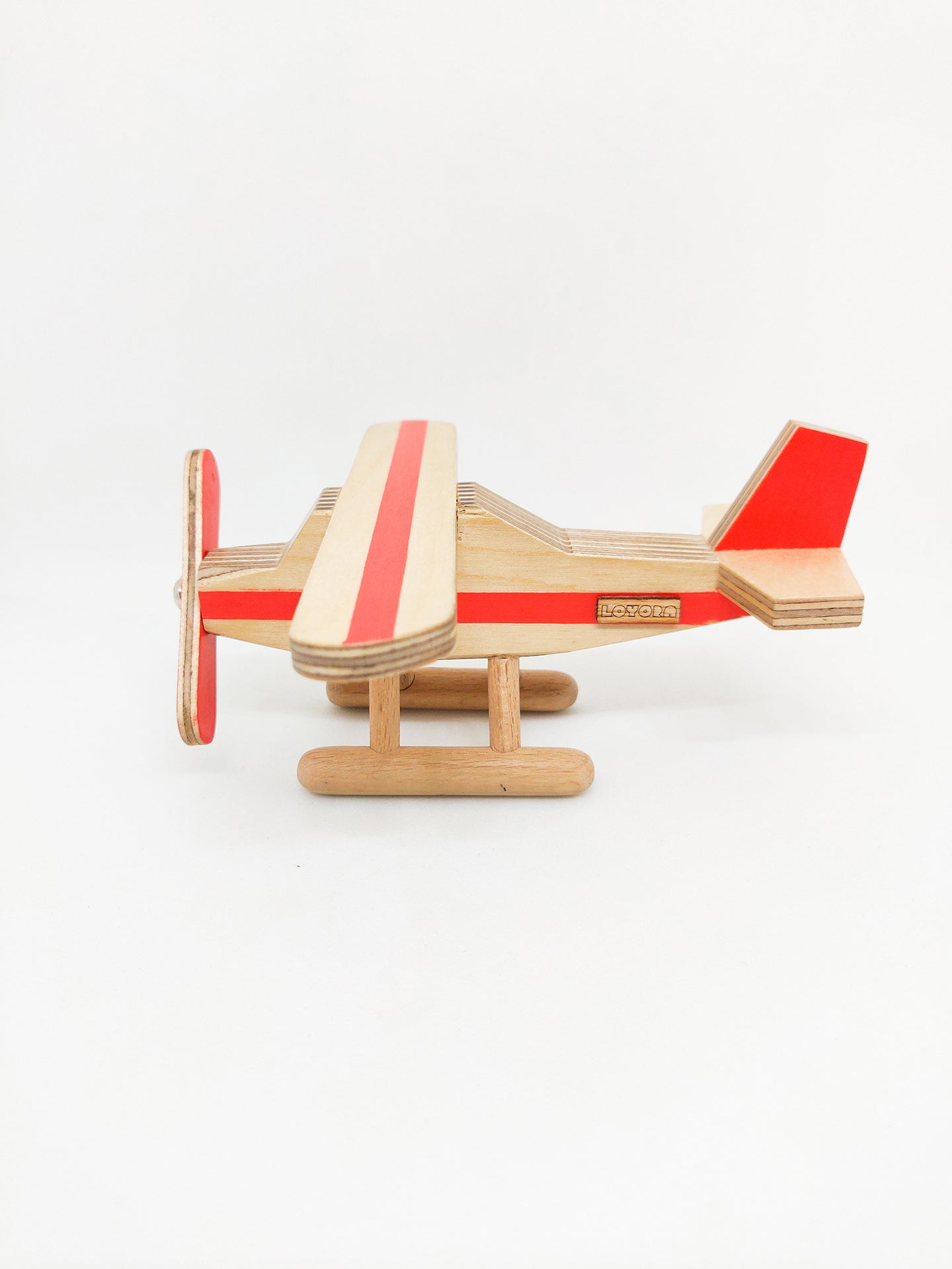 AMELIA, the Airplane I wooden toy plane I vehicle toy for open ended play I 12 months+