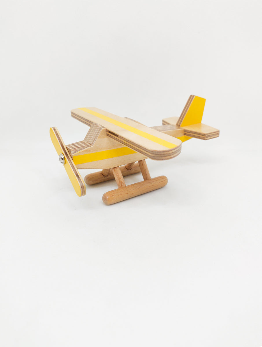 AMELIA, the Airplane I wooden toy plane I vehicle toy for open ended play I 12 months+