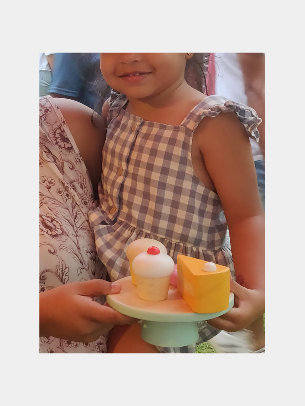 SWEETIE PIE Dessert box - 5 Pc wooden toy set I Best for pretend play & open-ended play I 2 years+