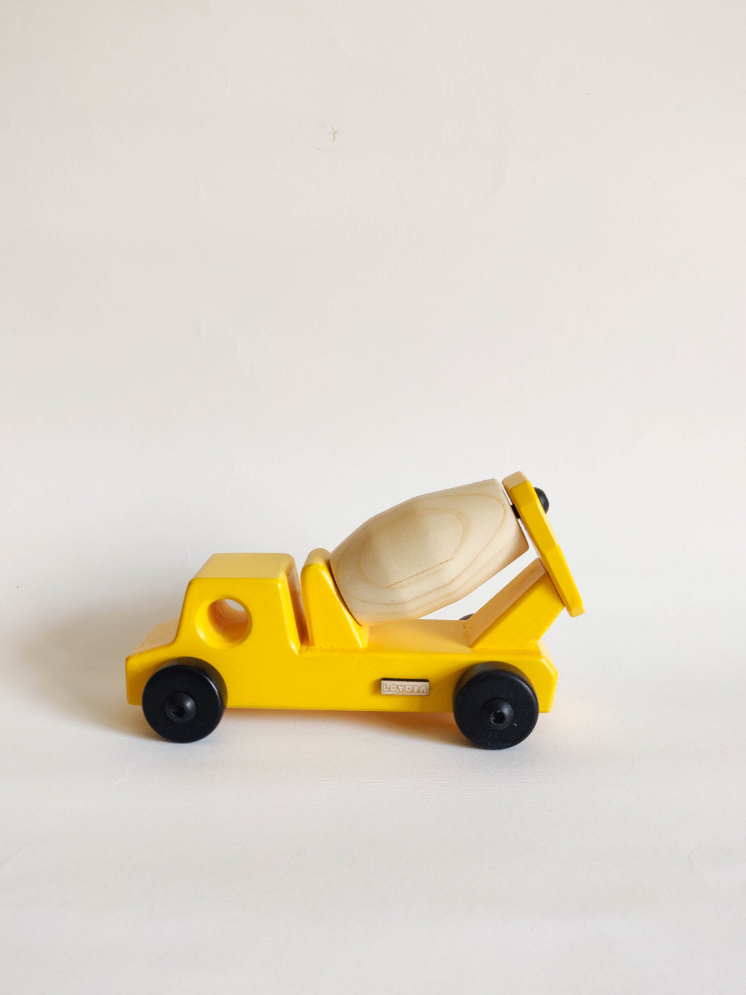 JOJO, the cement truck I wooden construction vehicle I best for motor skill development & open-ended play I 2 years+
