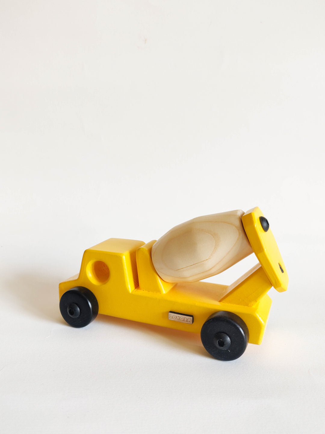 JOJO, the cement truck I wooden construction vehicle I best for motor skill development & open-ended play I 2 years+