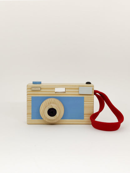 TOY CAMERA I wooden toy camera for pretend play & open-ended play I best for building creativity & imagination I 2 years +