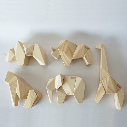WILDCHILD Bundle - Set of 5 Magnetic Animal puzzles